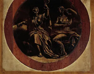 Temperance Prints: Prudence and Temperance, c1660. Creator: Nicolas Loir