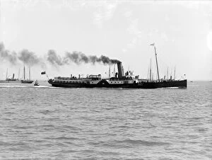 Smoke Collection: PS Princess Mary, July 1911. Creator: Kirk & Sons of Cowes