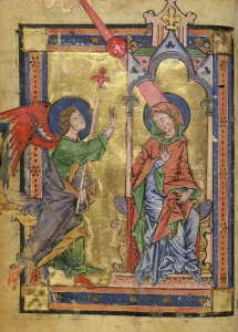 Psalter. Breviary for an ecclesiastical dignitary, mid 13th century. Creator: Anon