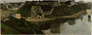 Nicholas Roerich Collection: Pskov. View of the Kremlin