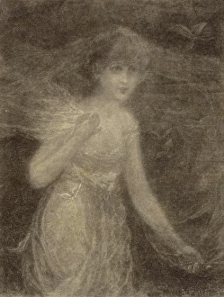 Closson William Baxter Prints: Psyche, 19th century. Creator: William Baxter Palmer Closson