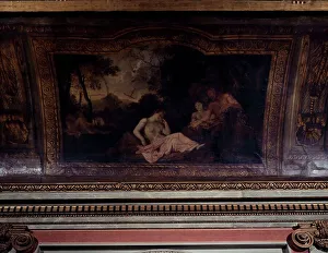 Brun Charles Le Prints: Psyche consoled by Pan, between 1652 and 1655. Creator: Charles le Brun
