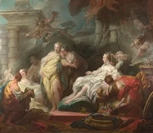Love Relationship Prints: Psyche showing her Sisters her Gifts from Cupid