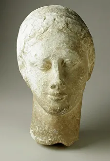 Ptolemaic Prints: Ptolemaic Prince, Ptolemaic Period or later (305-31 BCE). Creator: Unknown