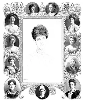 Professional Prints: In the public eye at Manchester, 1909. Creator: Unknown