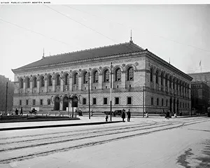 Public Library, Boston, Mass. between 1900 and 1906. Creator: Unknown
