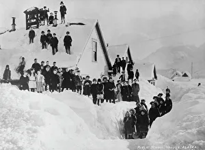 Alaska Prints: Public school, c1910. Creator: Unknown