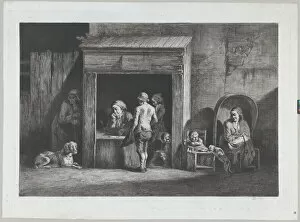 Boisseux Jean Jacques De Collection: The Public Scrivener, 1790. Creator: Jean-Jacques de Boissieu