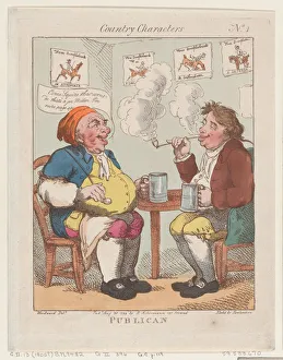 Publican, August 30, 1799. August 30, 1799. Creator: Thomas Rowlandson