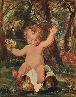 Puck, from a water-colour drawing by Stoddart, after Reynolds, (1789), 1903. Artist: Thomas Stothard