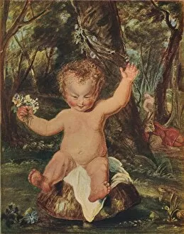 Puck, from a water-colour drawing by Stoddart, after Reynolds, (1789), 1903. Artist: Thomas Stothard