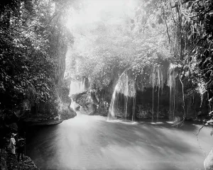 Temasopa Prints: Puente de Dios, between 1880 and 1897. Creator: William H. Jackson