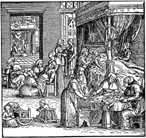 Puerperium in Frankfurt in the 16th century