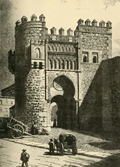 Oxen Collection: Puerta Del Sol, Toledo, 1890. Creator: Unknown