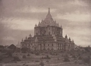 Tripe Linnaeus Prints: Pugahm Myo: Thapinyu Pagoda, August 20-24, 1855. Creator: Captain Linnaeus Tripe