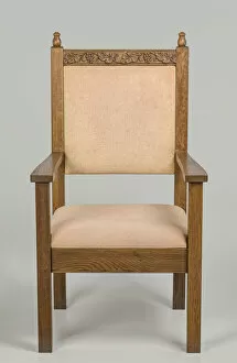 Chairs Collection: Pulpit chair from Saint Augustine Catholic Church of New Orleans, 20th century