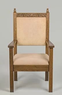 Chairs Collection: Pulpit chair from Saint Augustine Catholic Church of New Orleans, 20th century