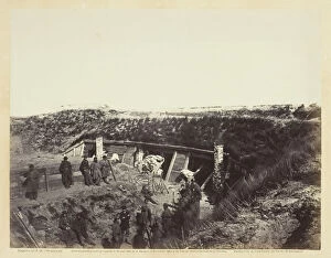 Trench Collection: The Pulpit, Fort Fisher, N. C. January 1865. Creator: Alexander Gardner