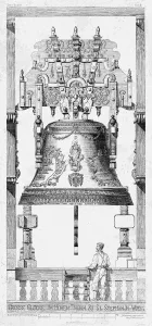 Stephansdom Prints: The Pummerin I. Artist: Fleischer, Max (1841-1905)