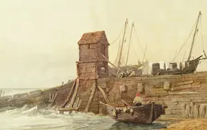 Aberdeen Art Gallery Museums Prints: The Pump House, Brighton, 1800-1824. Creator: Samuel Prout