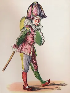 Punchinello Prints: Punch, 1874-1876, (1946). Creator: Edouard Manet