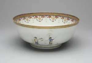Punch Bowl Prints: Punch Bowl, 1790. Creator: Unknown