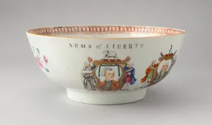 Freedom Collection: Punch Bowl, c. 1769. Creator: Unknown