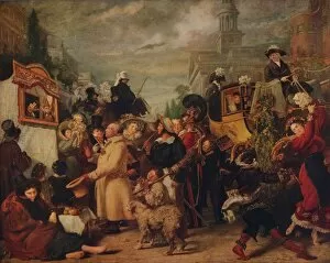 Carriage Gallery: Punch or May Day, 1829, (c1915). Artist: Benjamin Robert Haydon