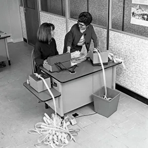 Administration Gallery: Punch room at Tetleys brewers, Leeds, West Yorkshire, 1968. Artist: Michael Walters