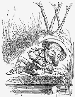 One of Punchs little capital letter illustrations