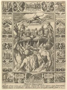 Comic Collection: Punitio Tirannorum, from Allegories of the Christian Faith