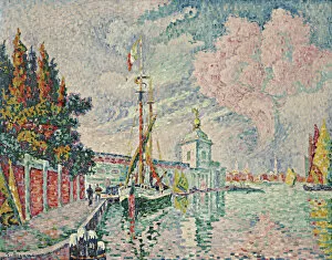 Impressionists Collection: Punta della Dogana, Venice, 1923