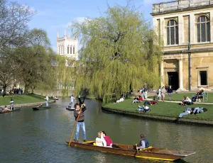 River Cam Prints: Punting, Cambridge, Cambridgeshire