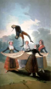 The Puppet, 1792. Artist: Francisco Goya