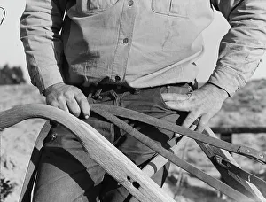 Purchasing farm under Bankhead-Jones Act, near Stockton, California, November 17, 1938. Creator: Dorothea Lange