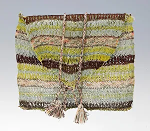Crocheted Prints: Purse, British, ca. 1785. Creator: Unknown