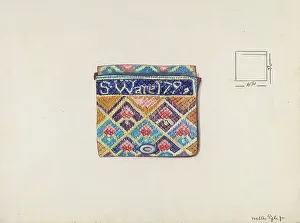 Purses Prints: Purse, c. 1936. Creator: Walter Pyle