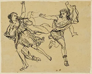 Bresdin Rodolphe Prints: The Pursuit, n. d. Creator: Rodolphe Bresdin