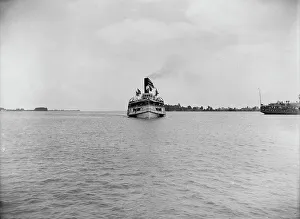 Sidewheeler Prints: Put-In-Bay, the Kirby, between 1880 and 1899. Creator: Unknown