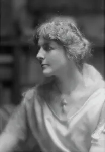 Watchfulness Prints: Putnam, L.D. Miss, portrait photograph, 1915 July. Creator: Arnold Genthe