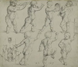 Putti, 1495. Creator: Dürer, Albrecht (1471-1528)