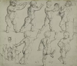 Amor Collection: Putti, 1495. Creator: Dürer, Albrecht (1471-1528)