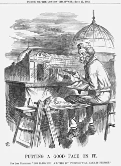 Putting a Good Face On It, 1863. Artist: John Tenniel