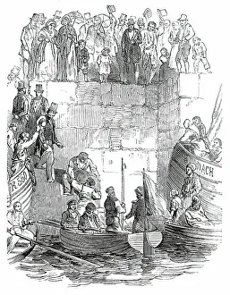 Quays Prints: Putting the Mail on Board the Viceroy