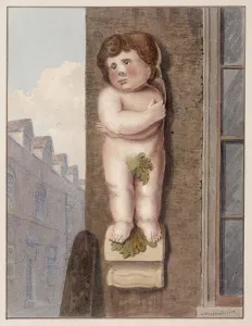 Gluttony Prints: Pye Corner, London, 1812. Artist: George Shepheard