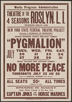 Shaw George Bernard Prints: Pygmalion 1, Roslyn, NY, 1937. Creator: Unknown