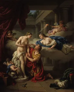 Ovid Prints: Pygmalion and Galatea, 1777. Creator: Lagrenee, Louis-Jean-Francois (1725-1805)