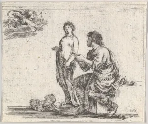 Pygmalion, from Game of Mythology (Jeu de la Mythologie), 1644