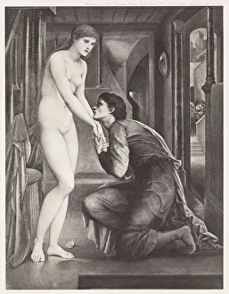 Adoring Prints: Pygmalion and the Image - The Soul Attains, c1870s, (1900). Creator: Unknown
