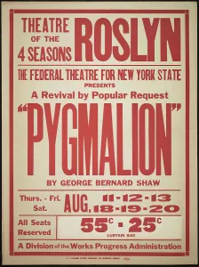 Shaw George Bernard Prints: Pygmalion, Roslyn, NY, [1930s]. Creator: Unknown